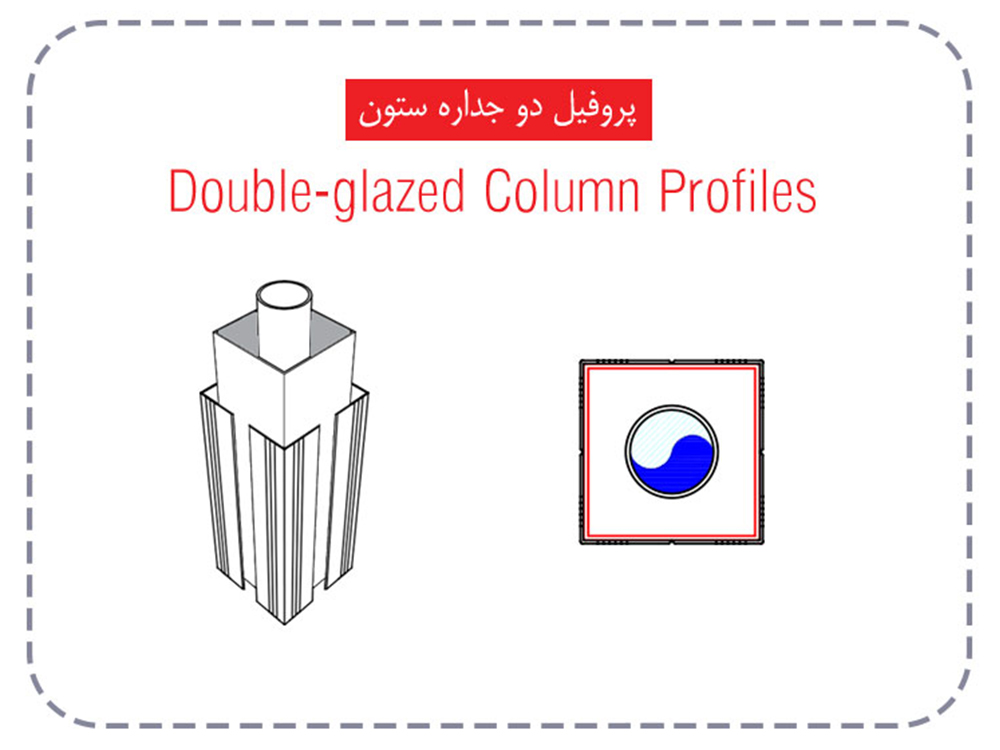 Double-glazed-column-profiles