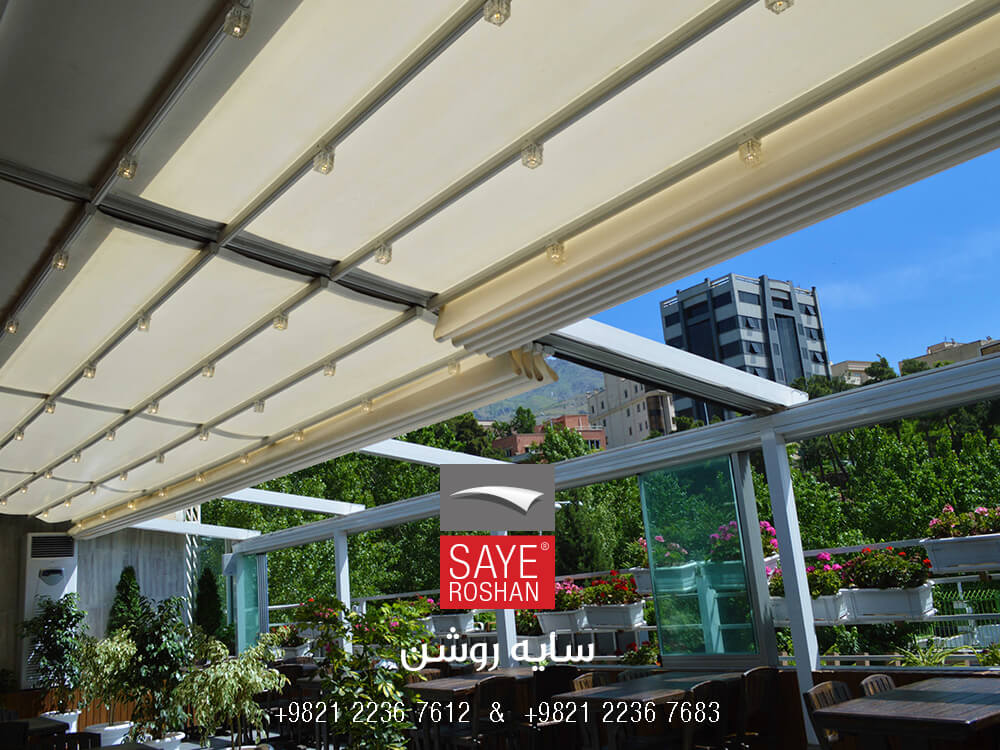 Electric awning of Eram Restaurant Roof garden (2)