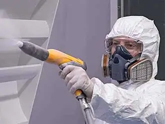 رنگ پودری سازه های فلزی سقف متحرک