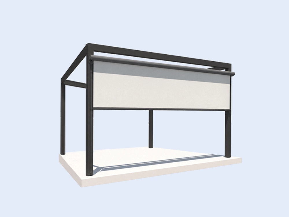پرده کابلی موتورایز سایه روشن