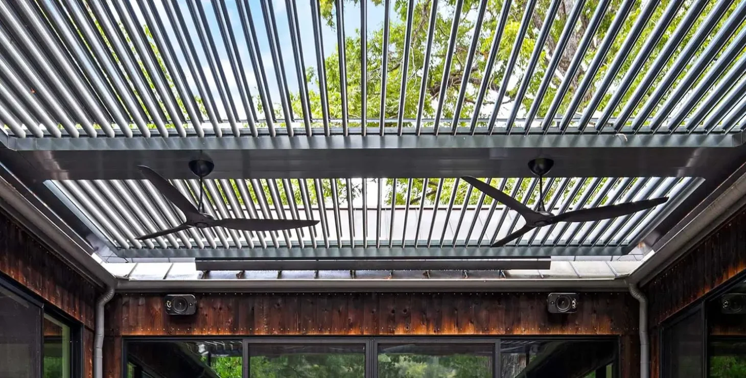 سقف متحرک آلومینیومی