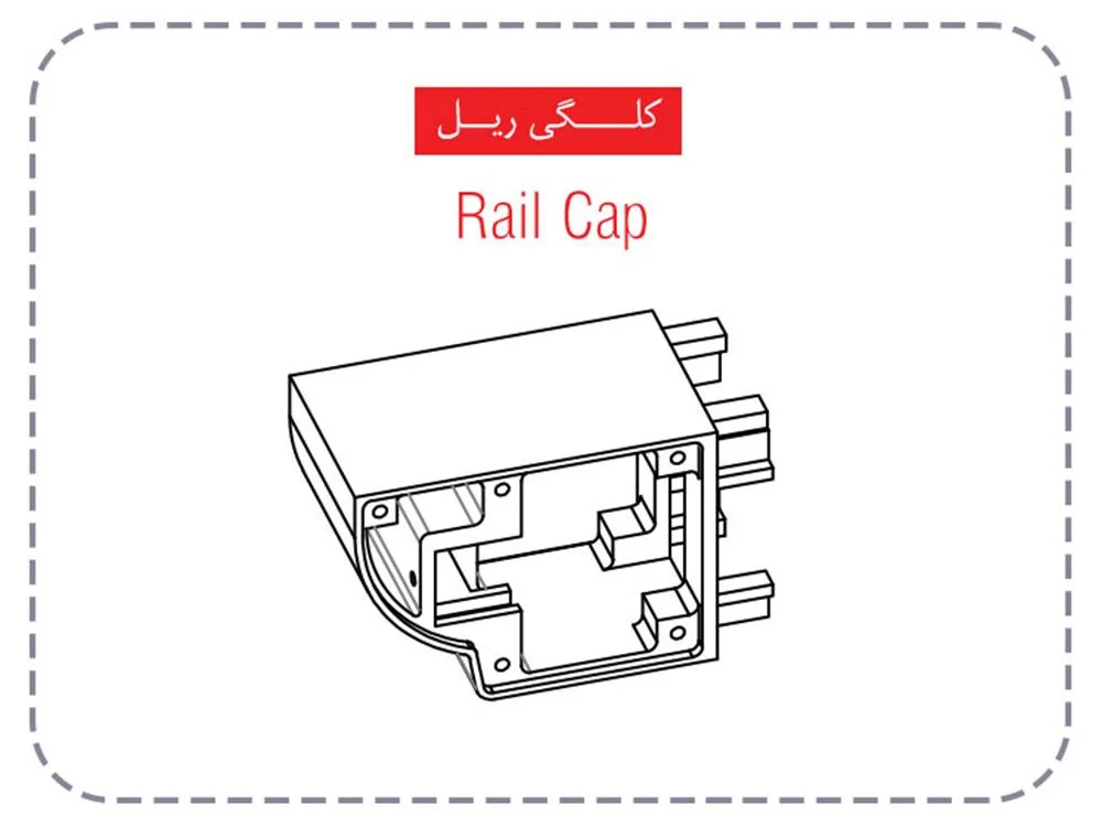 کلگی ریل سقف متحرک