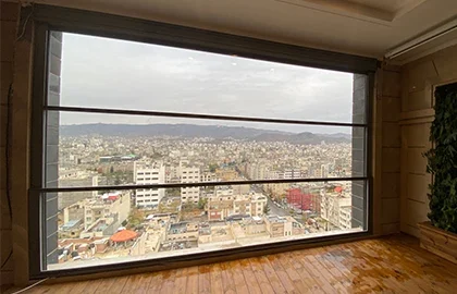 پنجره عمودی برقی